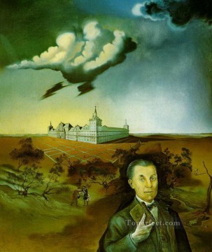 Portrait of Ambassador Cardenas Surrealism Oil Paintings